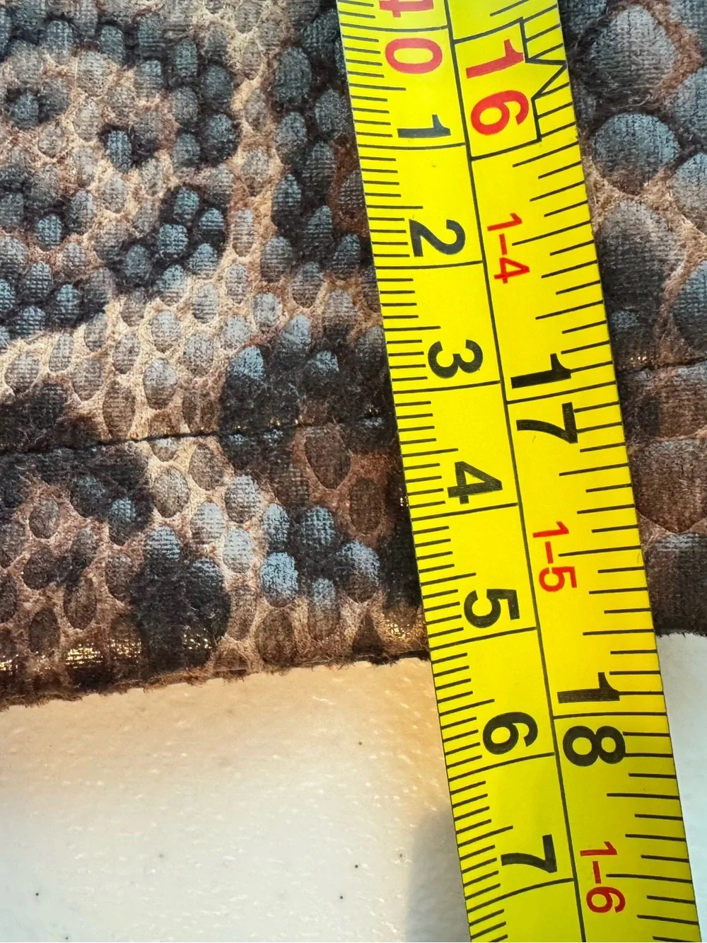 Runway Paris Leopard Print Faux Leather Mini Skirt Size L Front Zip Snake Print